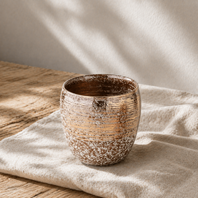 有田燒｜雅刷毛金銀燒酒杯組