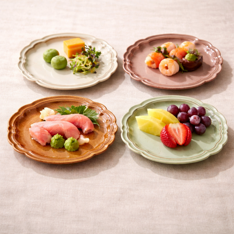 九土｜復古日式雲邊餐盤