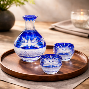 江戶切子｜進口清酒杯壺組