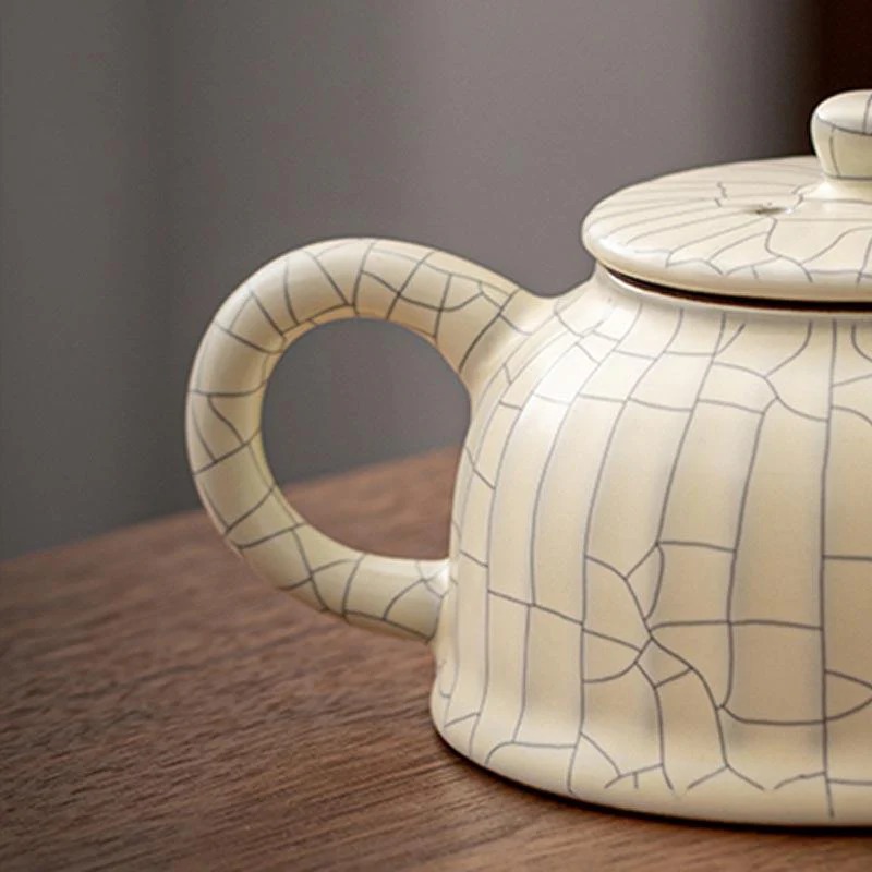 進口泉德堂汝窯茶壺組