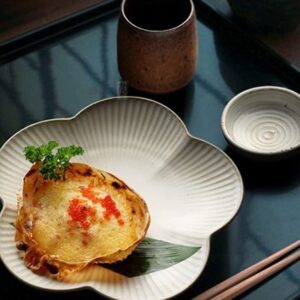 九土｜日式手工陶瓷櫻花餐盤