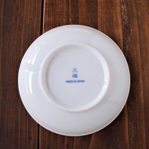 美濃燒｜市松格紋 4吋圓盤