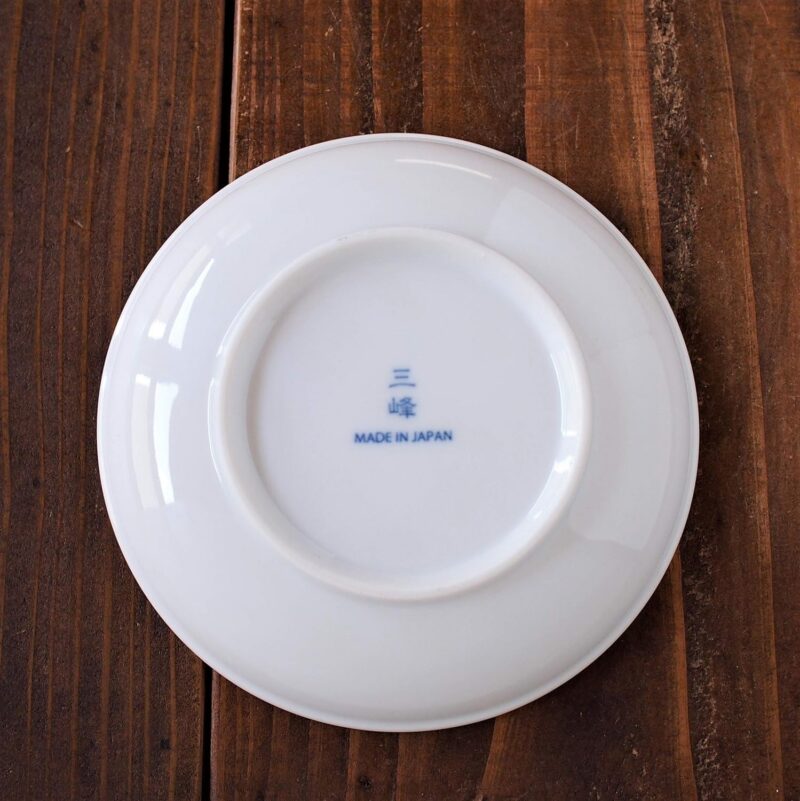 美濃燒｜市松格紋 4吋圓盤