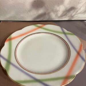 有田燒｜花山金邊彩虹盤