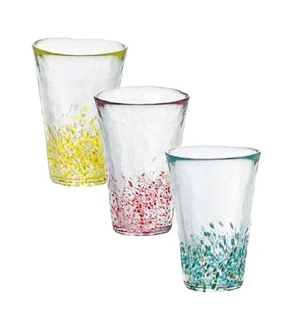 津輕琉璃 ｜手工飲料杯 斑點