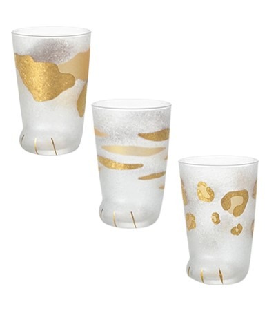 ADERIA ｜貓掌金紋玻璃杯