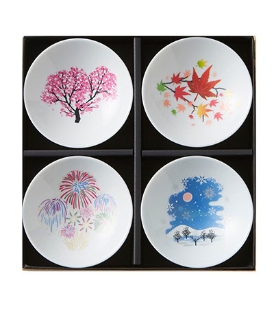 美濃燒| 冷感變色四季平盃組