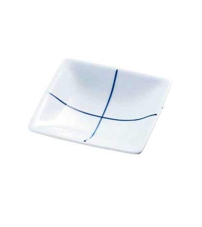 有田燒 ｜ 十字方格小方碟