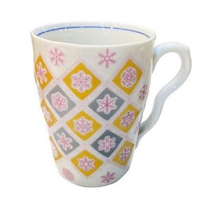 九谷燒 ｜雪小紋馬克對杯組
