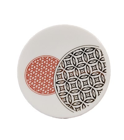 美濃燒｜朱金豆碟5入組