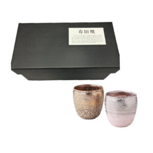 有田燒｜雅刷毛金銀燒酒杯組