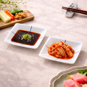 有田燒 ｜ 十字方格小方碟