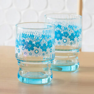 石塚硝子｜復古玻璃水杯兩入組