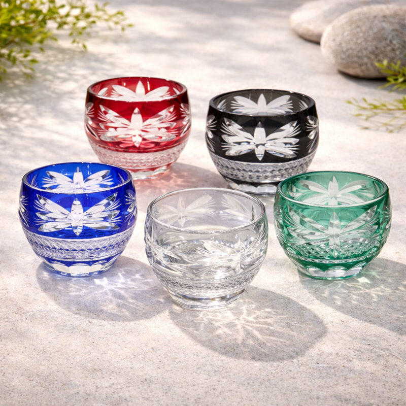 江戶切子｜進口清酒杯