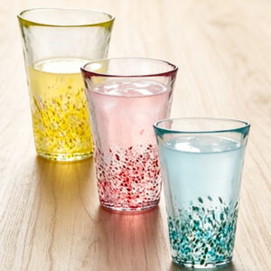 津輕琉璃 ｜手工飲料杯 斑點