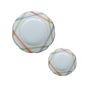 有田燒｜花山金邊彩虹盤