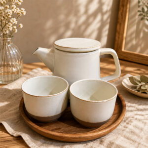 KINTO | 長崎 波佐見町砂岩土 茶具組