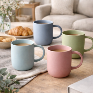 手工馬卡龍系陶瓷咖啡杯