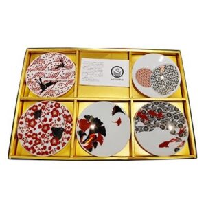 美濃燒｜朱金豆碟5入組