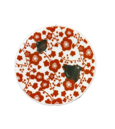 美濃燒｜朱金豆碟5入組