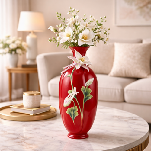 法藍瓷｜耬鬥花瓷瓶(勝利之誓)