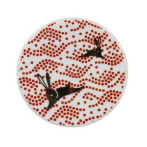 美濃燒｜朱金豆碟5入組