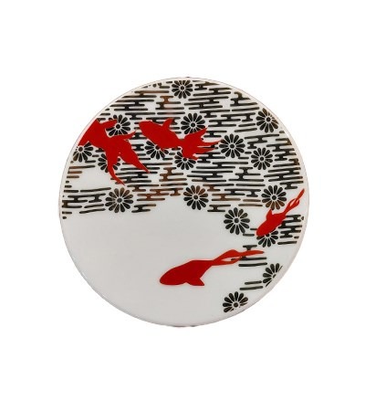 美濃燒｜朱金豆碟5入組