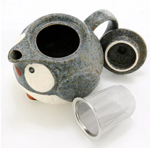 美濃燒｜貓頭鷹陶瓷茶壺