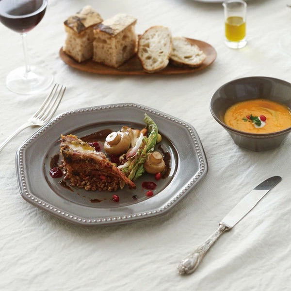 K-ai ｜復古造型碗盤兩入禮盒