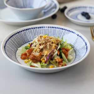 美濃燒｜蒼十草深盤小缽器皿