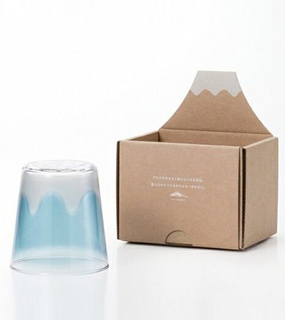 津輕琉璃｜ 富士山琉璃水杯