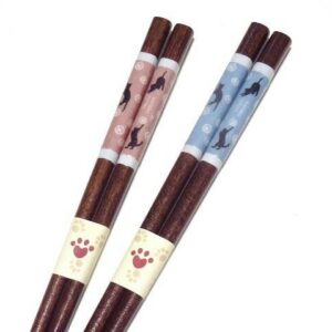 俏皮黑貓筷架組