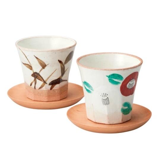 美濃燒｜魯山人写しの器手繪茶組