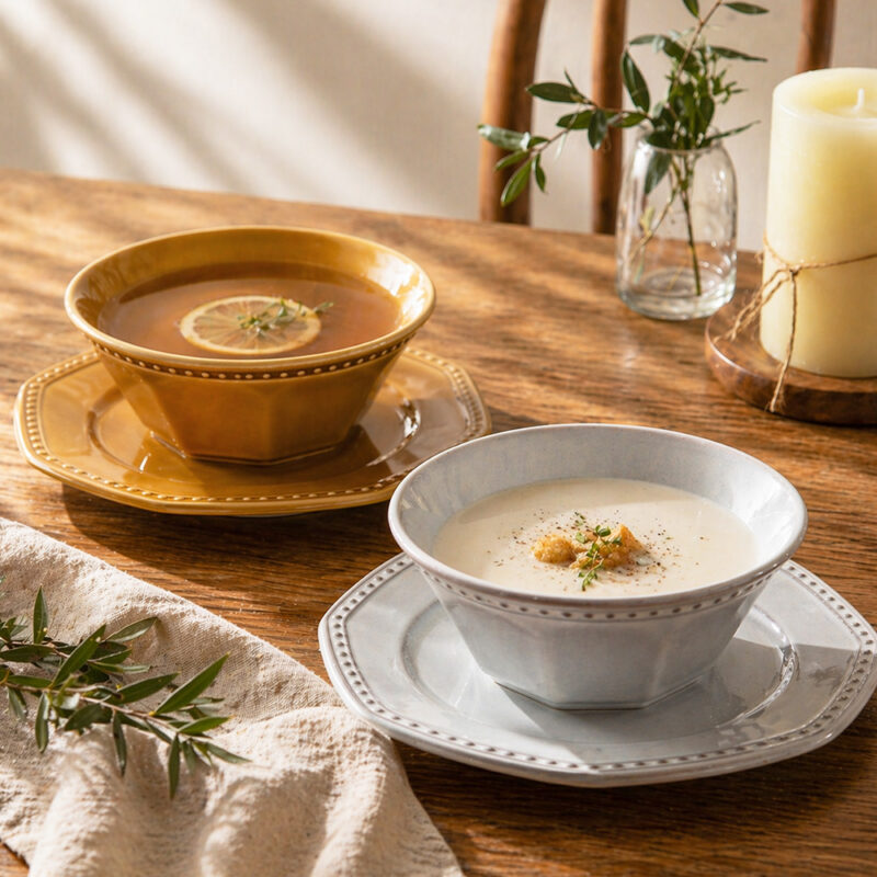 K-ai ｜復古造型碗盤兩入禮盒