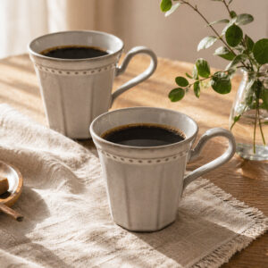 K-ai ｜復古造型馬克杯兩入禮盒