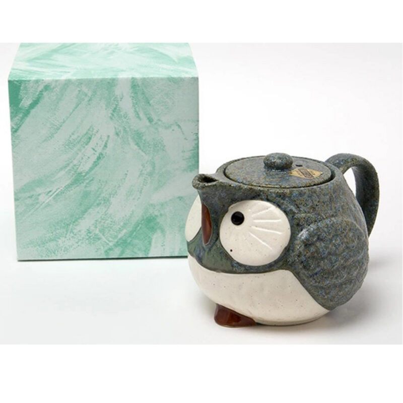 美濃燒｜貓頭鷹陶瓷茶壺