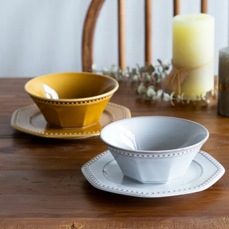 K-ai ｜復古造型碗盤兩入禮盒